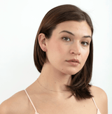 Pink Sapphire Huggie, Kioko