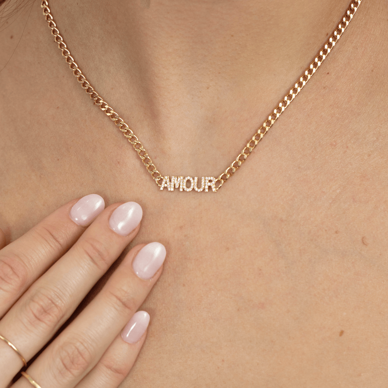 Diamond Amour Necklace, Vivian