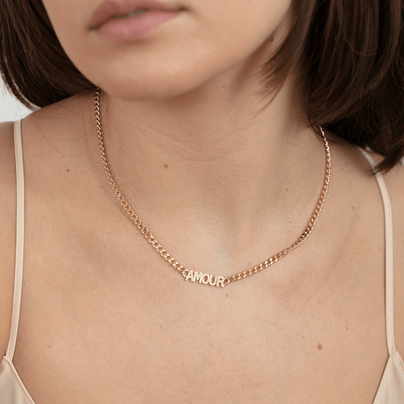 Diamond Amour Necklace, Vivian