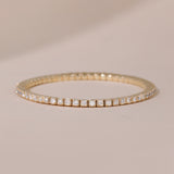 Stretch, Flex Diamond Tennis Bangle
