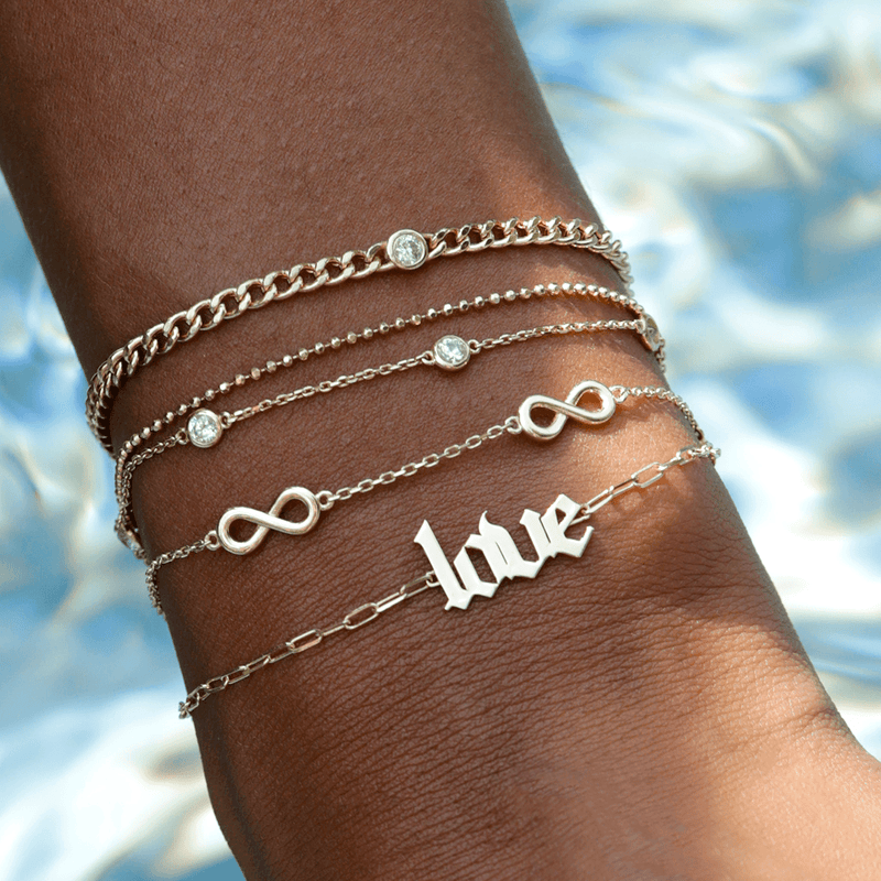 Old English Love Bracelet, Azirelle