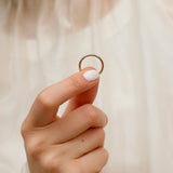  2mm Round Wire Simple Spacer Ring