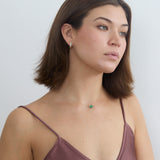 Gold Diamond Bubble Huggie, Caroline