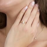 Timeless Pear-Cut Diamond Engagement Ring, Frances