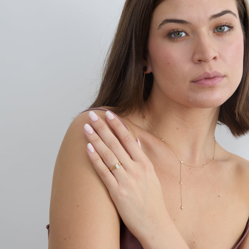 Timeless Pear-Cut Diamond Engagement Ring, Frances