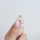 Oval Lab-Grown Diamond Engagement Ring, Stephanie