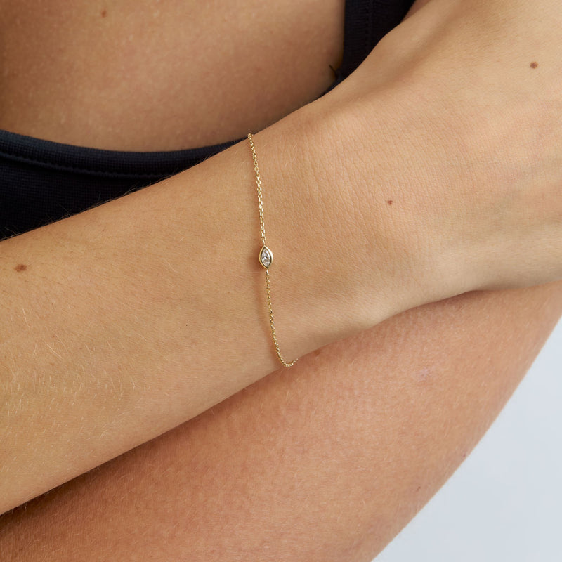 Marquise Diamond Bracelet, Maisie