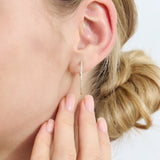 25 mm Inside-Out Natural Diamond Hoops, Kylee