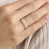 Unique Diamond Cluster Ring, Tiana