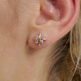 Pink Sapphire Earrings