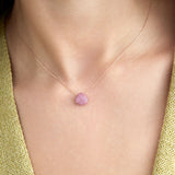 Ruby Cluster Necklace, Gita