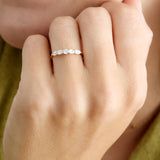 Lab-Grown Diamond Wedding Band, Elif