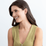 Diamond Clover Necklace, Rosie