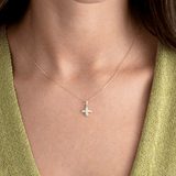 Diamond Clover Necklace, Rosie