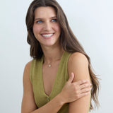 Beaded Diamond Necklace, Mei