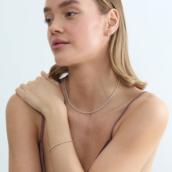 Diamond Tennis Bracelet, Duya