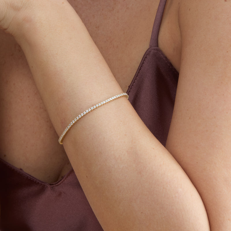 Diamond Tennis Bracelet, Duya