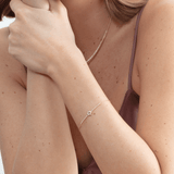 Diamond Star of David Bar Bracelet, Sarai