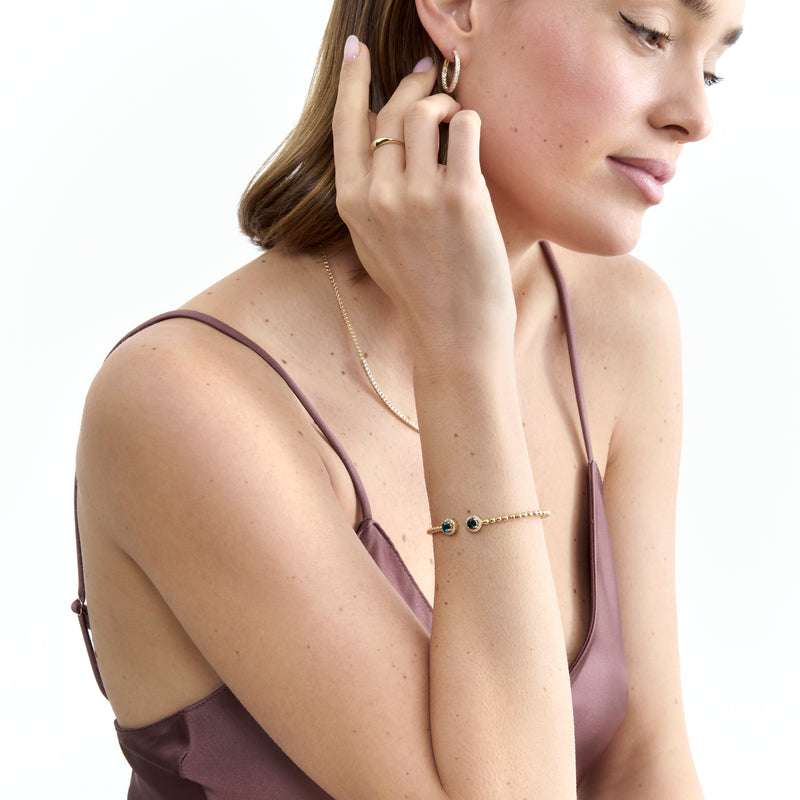 London Topaz Cuff Bracelet, Nura