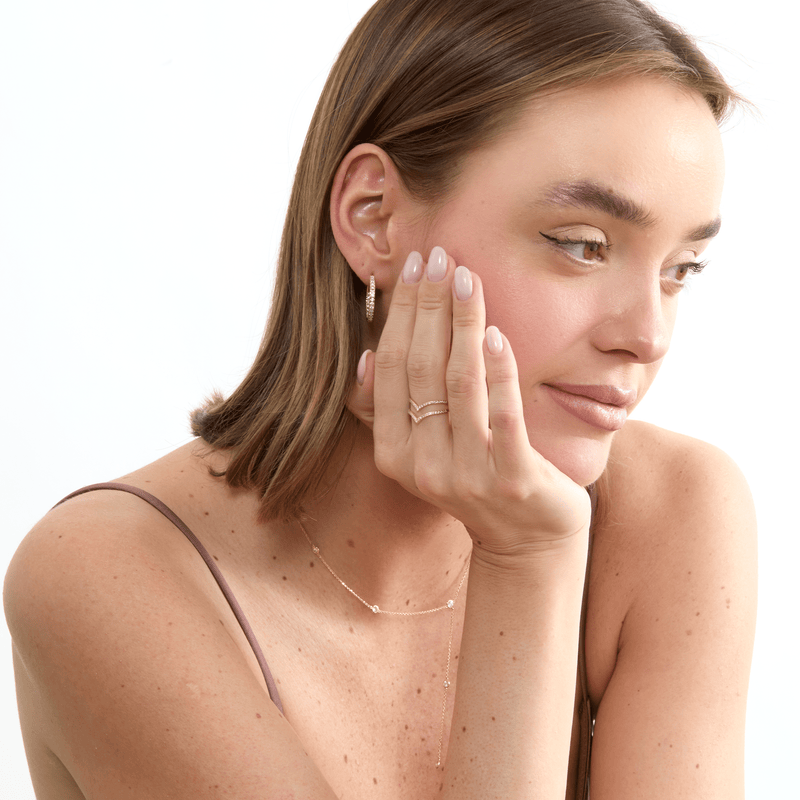 Double V Diamond Ring, Val