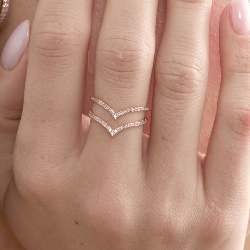 Double V Diamond Ring, Val