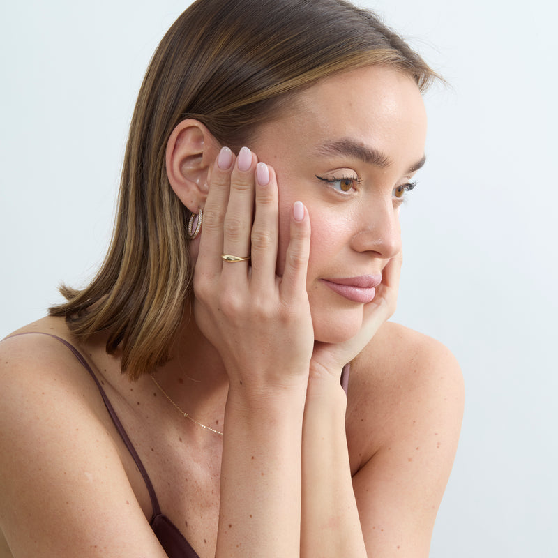 Unique Gold Dome Ring, Rylan