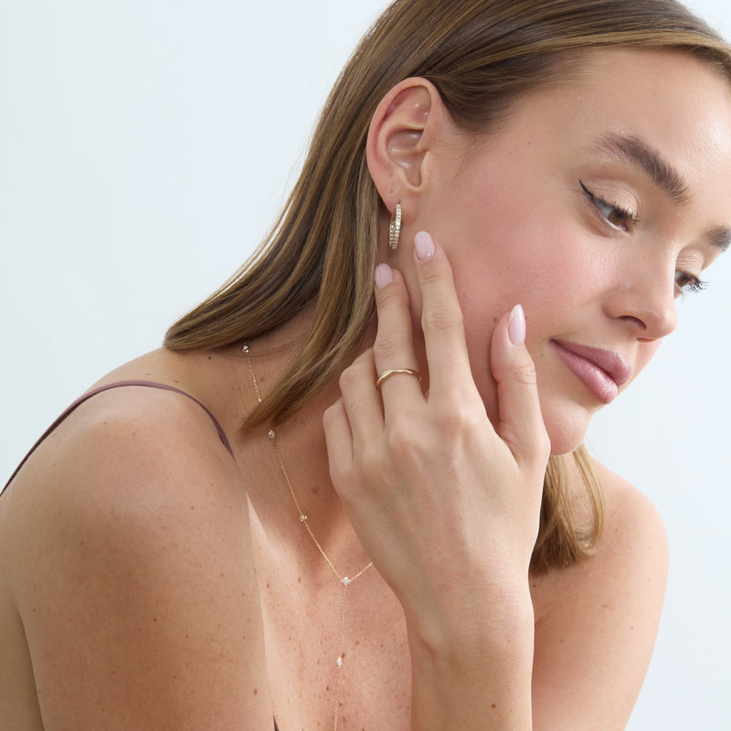 Unique Plain Gold Ring, Joanne