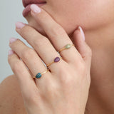 Mini Dome Stackable Ring, Uzma