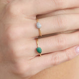 Mini Dome Stackable Ring, Uzma