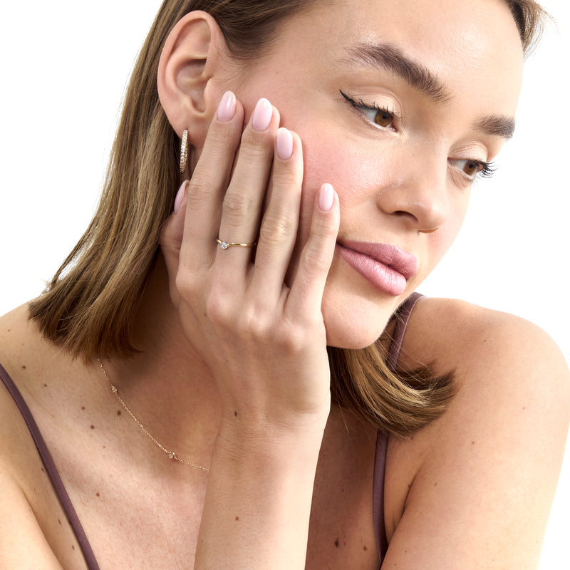 Diamond Cluster Nesting Ring, Azulik