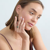 Statement Emerald Pave Ring, Gita