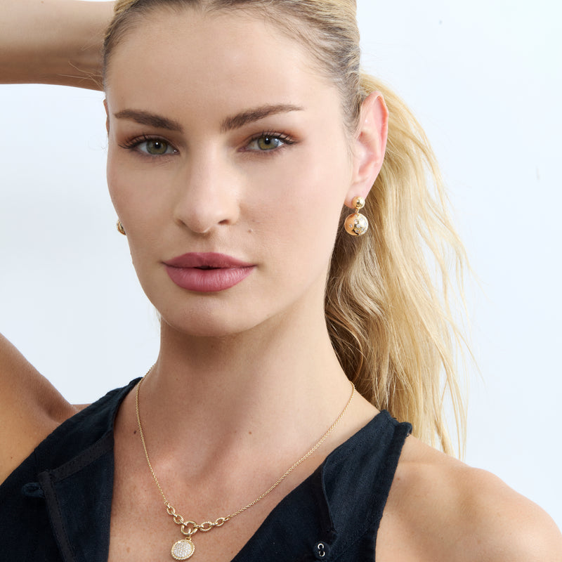 14k or 18k Solid Gold Earrings