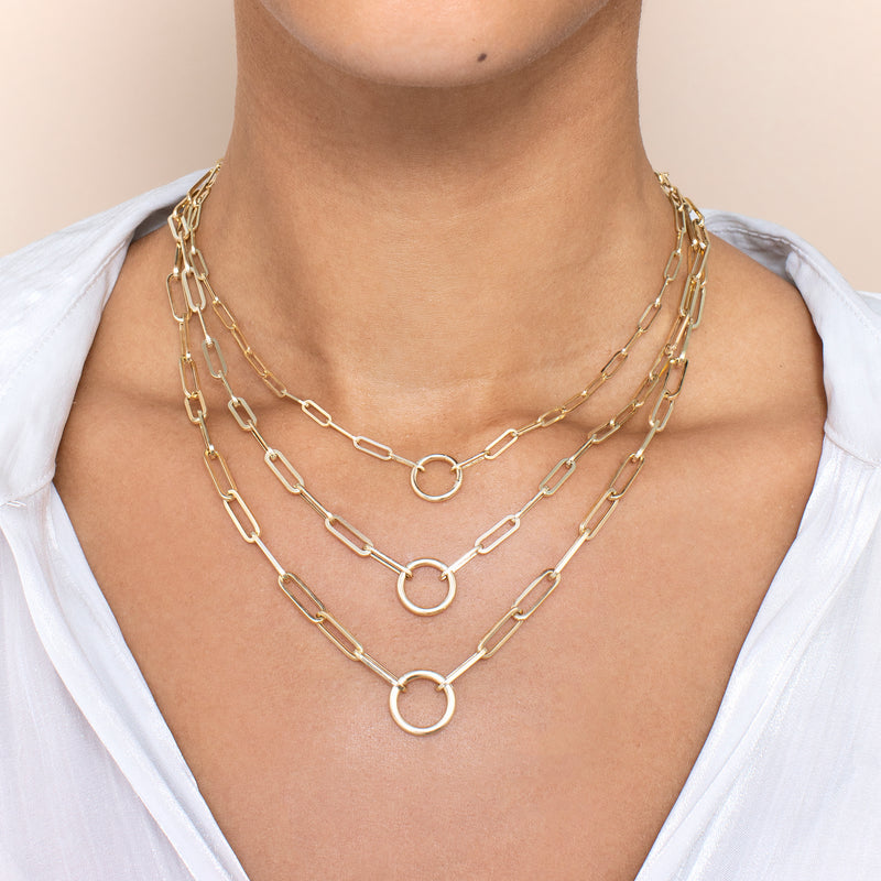 Modern Design Paperclip Enhancer Hoops