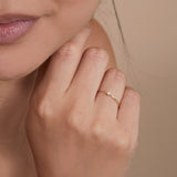 Solitaire Diamond Engagement Ring, Susie