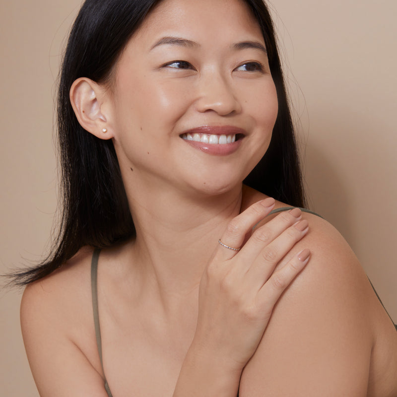 Sapphire and Diamond Eternity Ring, Kiki