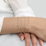 Handmade Diamond By the Yard Bracelet