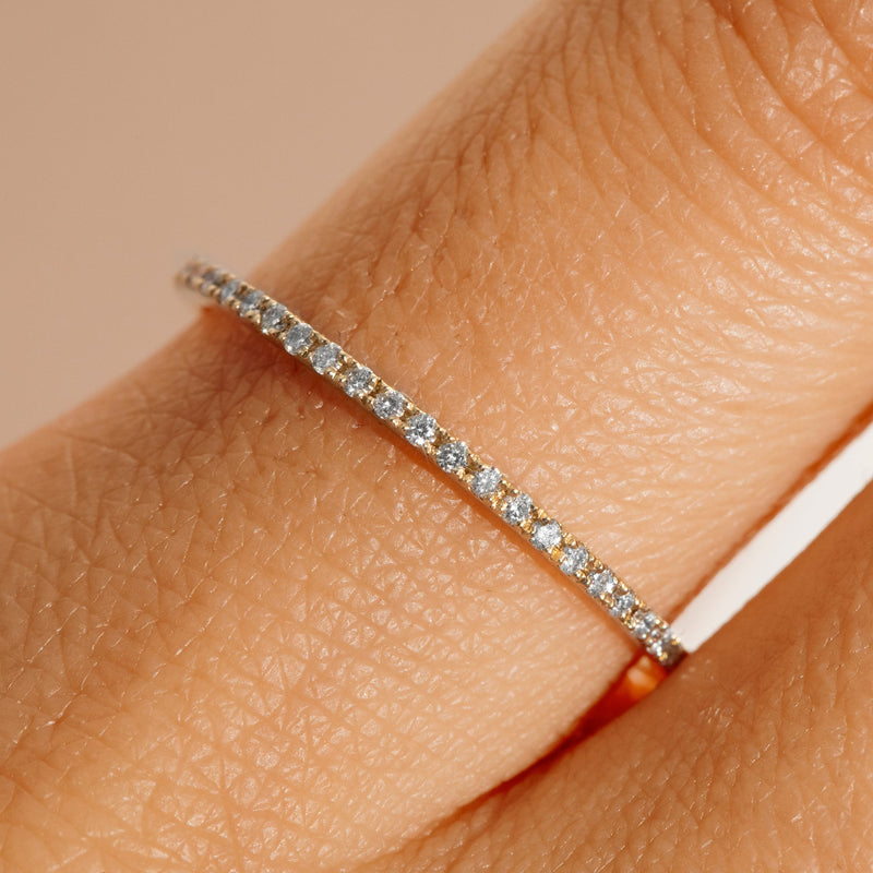 Dainty Diamond Eternity Ring