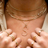 dainty sarah elise jewelry gold necklace stack