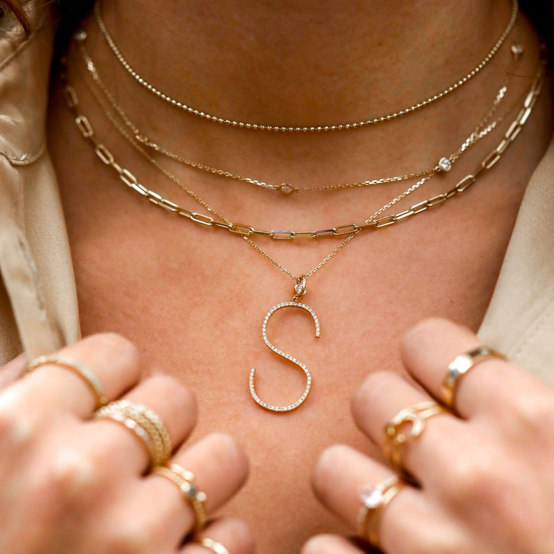 dainty sarah elise jewelry gold necklace stack