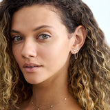 Diamond Butterfly Chain Studs, Phoebe