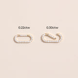 Diamond Charm Enhancer for Paperclip Jewelry, Mai