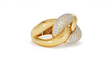 Interlocked Cuban Link Ring, Dulce