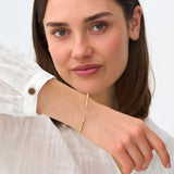 Diamond Open Cuff Bangle, Junia