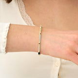 Lab Grown Diamond Spike Bangle, Akari