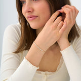 Lab Grown Diamond Cuban Chain Bracelet, Kaelis