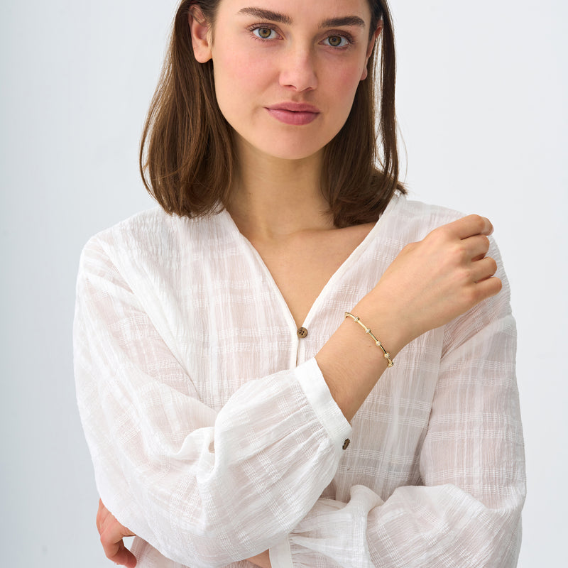 Lab Diamond Accent Bangle, Taissa