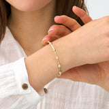 Lab Diamond Accent Bangle, Taissa