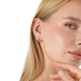 Carnelian Hoop Earrings, Tovi