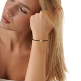 Diamond Star of David String Bracelet, Elarisyn