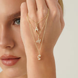 Cursive Initial Charm, Marcelline